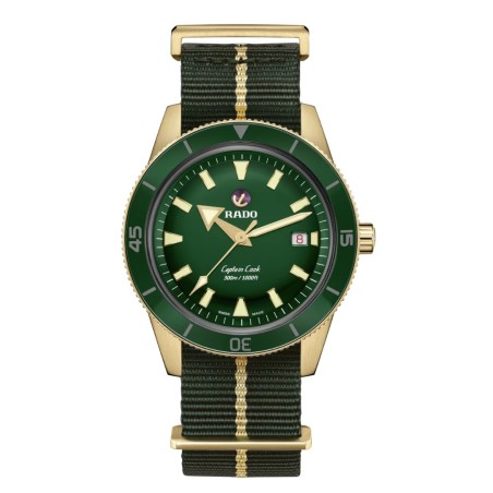 Rado Capitan Cook bronze verde R32504317