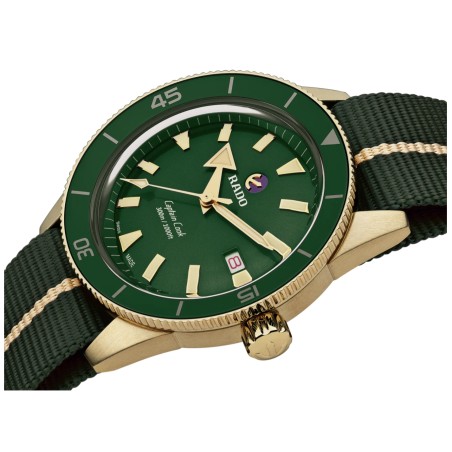 Rado Capitan Cook bronze verde R32504317